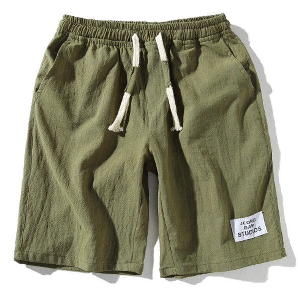 Shorts de lino para hombre
