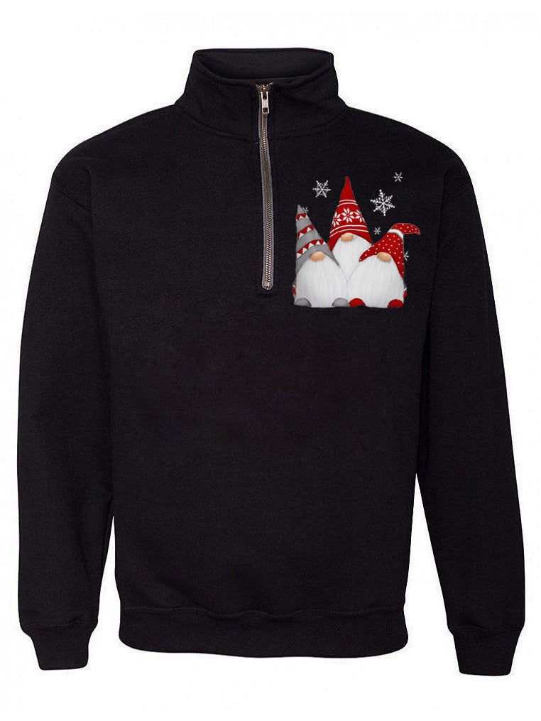 Enano navideño escandinavo para mujer con cremallera