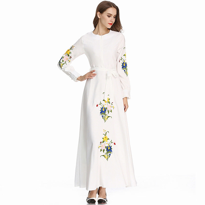 Sra. Maxikeid con estampado floral