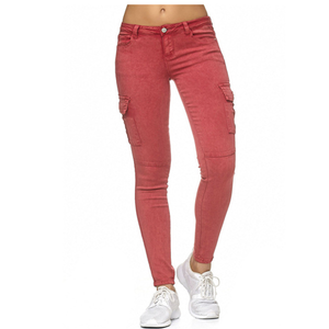 High-Elastic 6 Pockets Slimming Jeans