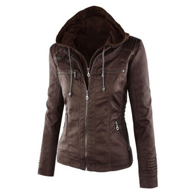 New Arrival Plus Size Women Fashion Autumn Winter Coat Jacket Long Sleeve Zipper