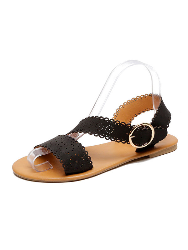 Moteriškos basutės su sagtimi