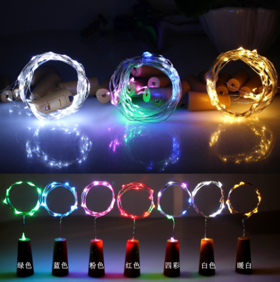 Bunte Multifunktionsflaschenlichter
