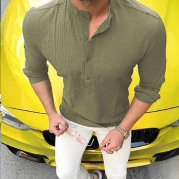 Camisa fina para hombre