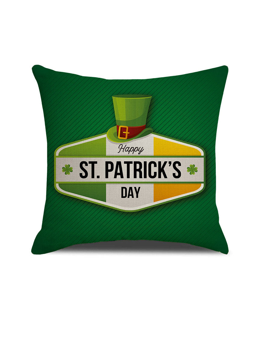 Funda de cojín para sofá de coche St. Para el día de patricio