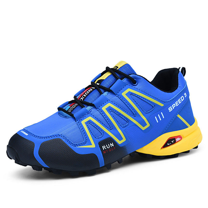 2019 neue große Outdoor-Bergsteigerschuhe Herrenschuhe atmungsaktive Stoßdämpfung Sport Hiki