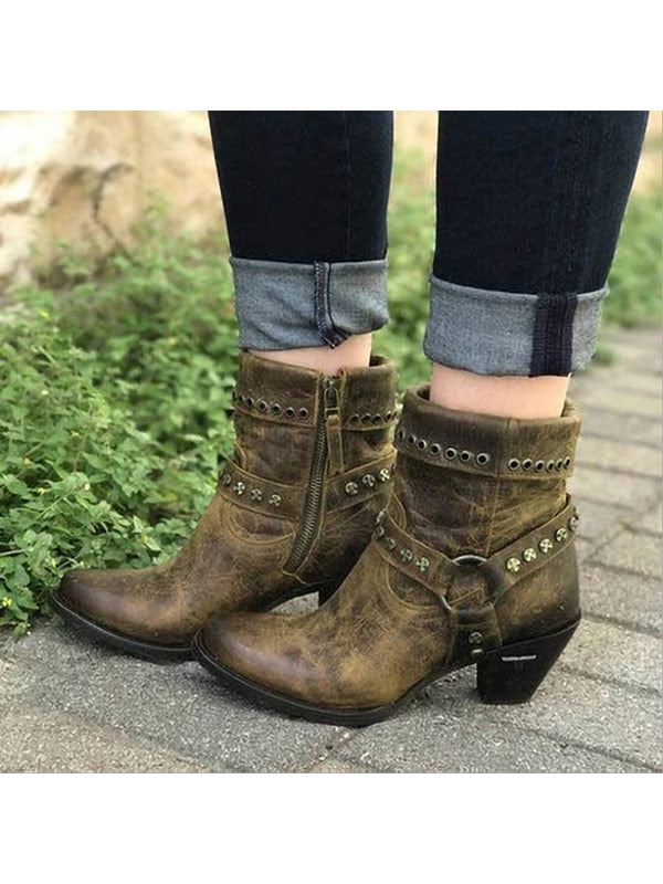 Bolso vintage &quot;Martin&quot; con hebilla para cinturón, zapatos &quot;Martin&quot;