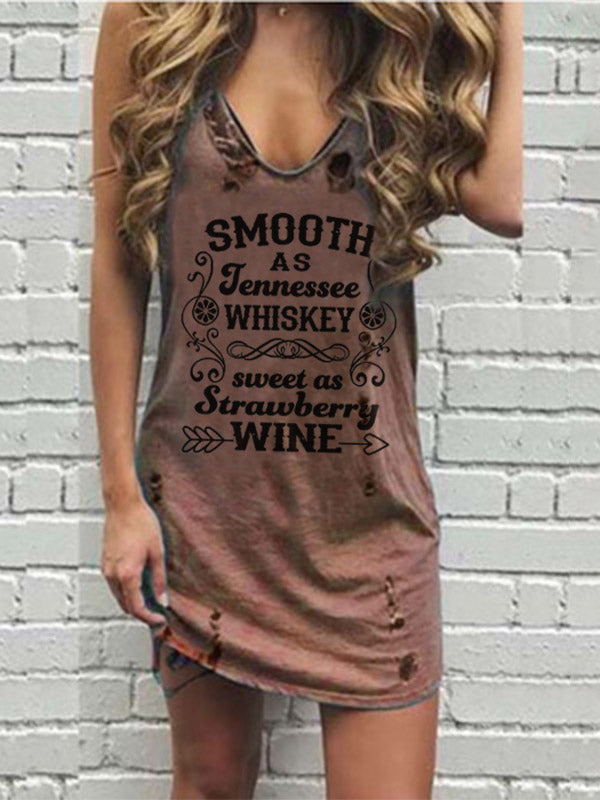 Suave como el whisky de Tennessee y dulce como el vino de fresa.