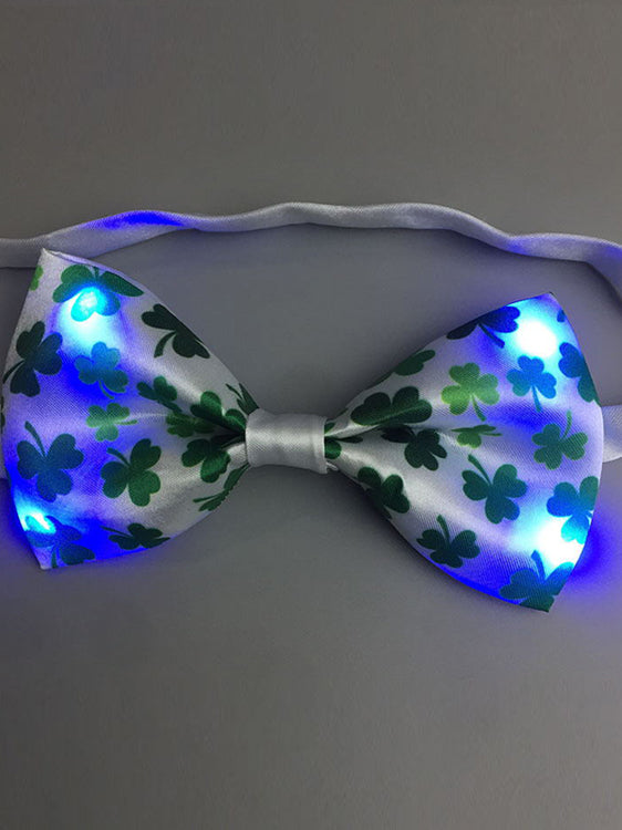 Corbata LED irlandesa corbata st. Para el día de patricio