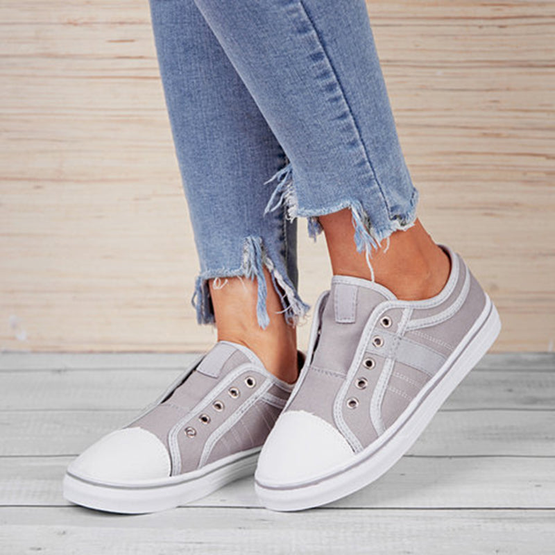 Zapatos casuales Colorblock para mujer