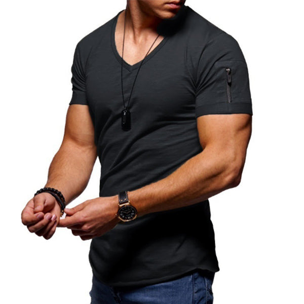 Camisa de un color para hombre