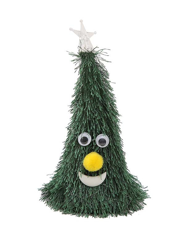 Divertido adorno navideño giratorio