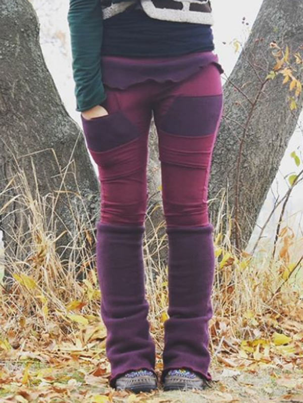 Calcetines de bolsillo elásticos cosidos para hombres para mujeres