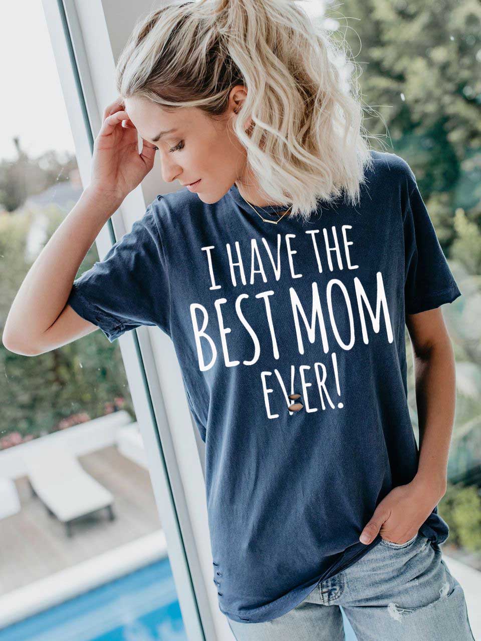 Las mujeres con las que tengo las mejores camisas de mamá