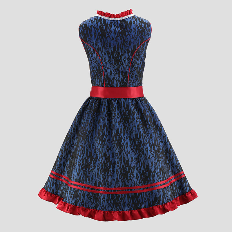 Elegante traje retro