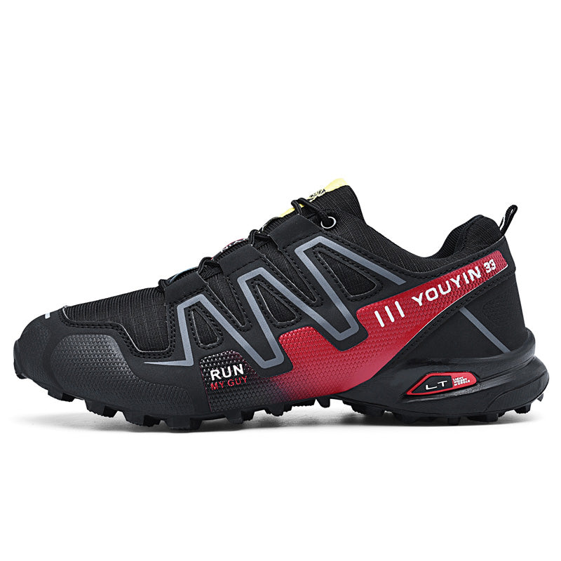 2019 neue große Outdoor-Bergsteigerschuhe Herrenschuhe atmungsaktive Stoßdämpfung Sport Hiki