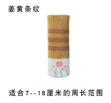 Cat paws chair leg socks