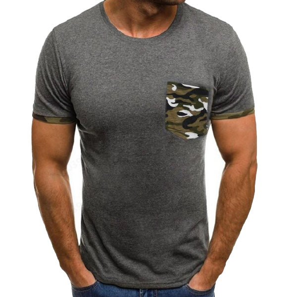 Camiseta de hombre en contraste