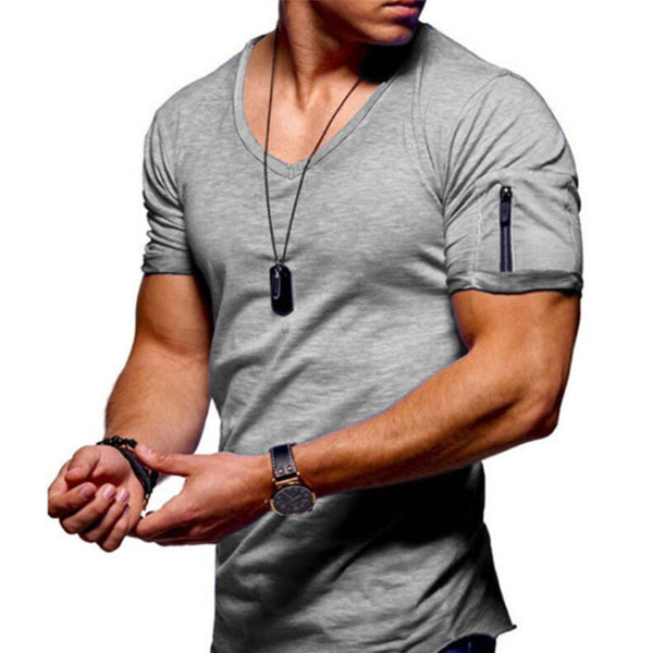 Camisa de un color para hombre