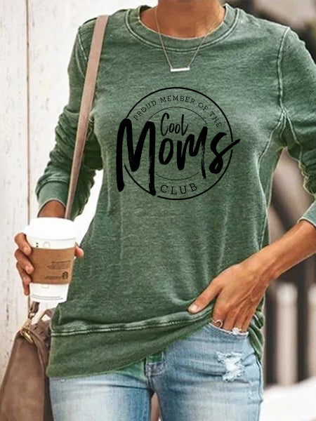Jersey de manga larga Proud Cool Moms Club