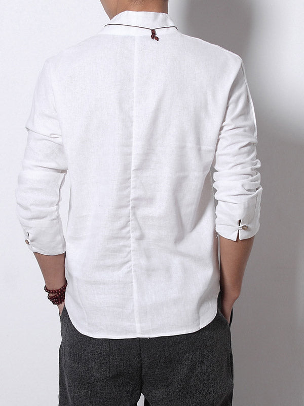 Camiseta de hombre con escote en V