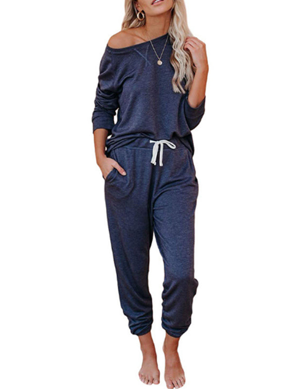 Damen-Batik-T-Shirt-Hosenanzug und Freizeitkleidung für zu Hause