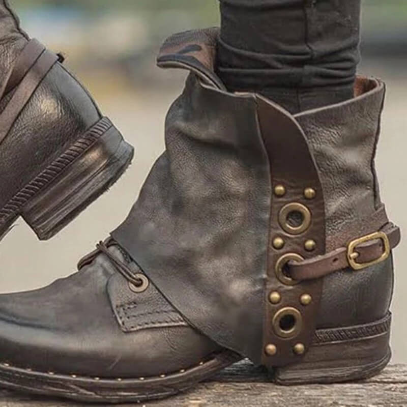 Botines Martin retro simples para mujer