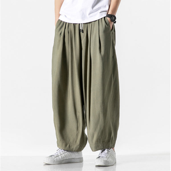 Pantalones cortos de harén para hombres