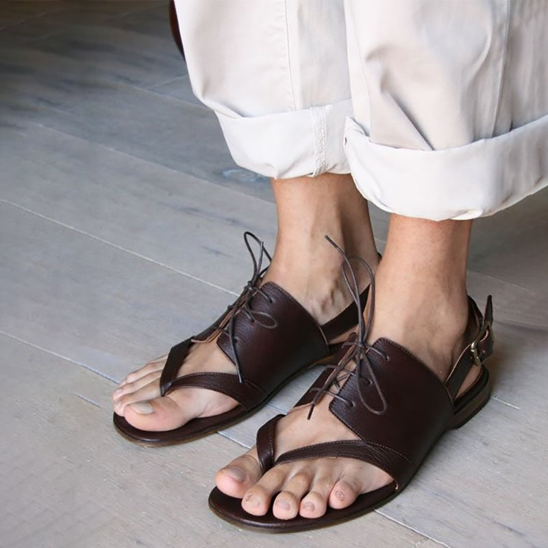 Sandalias romanas para hombre vintage