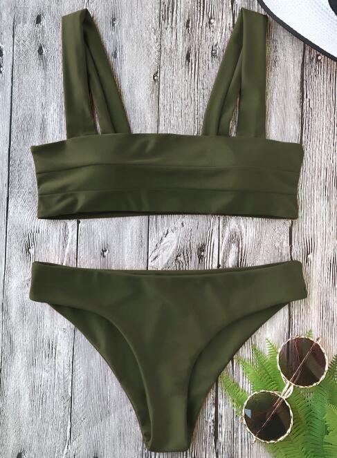 【Sommer heißer Artikel】 2 Stück einfaches Bikini-Set