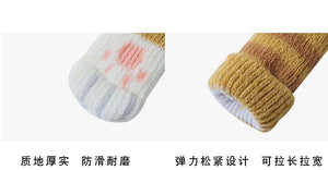 Cat paws chair leg socks