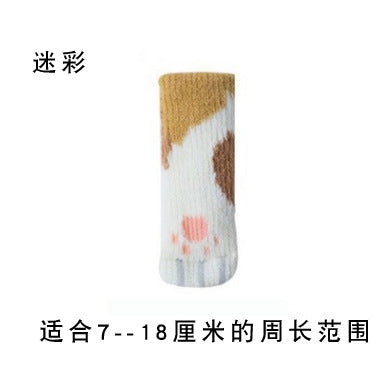 Cat paws chair leg socks
