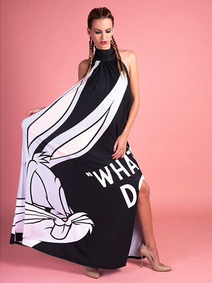 Cartoon long dress