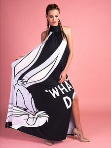 Cartoon long dress