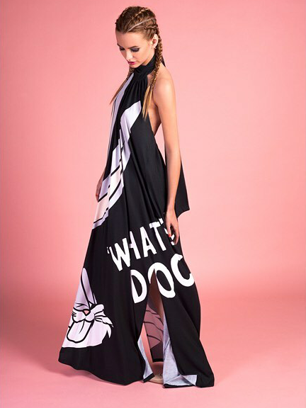 Cartoon long dress