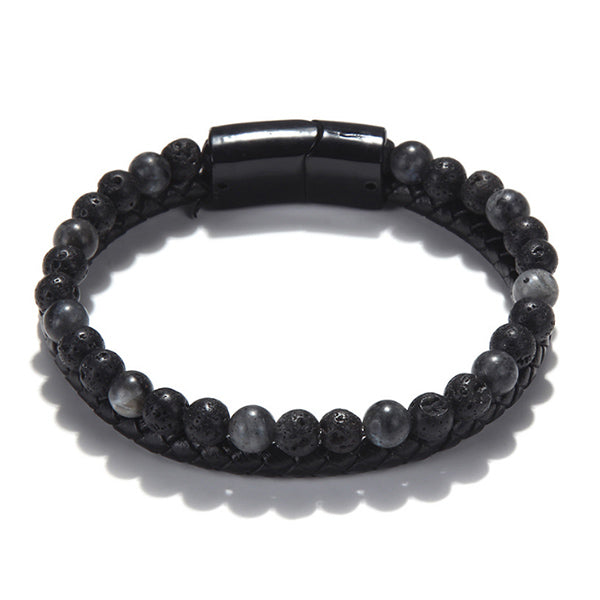 Apyrankės iš natūralios akmens odos, pagamintos iš vyriškos odos