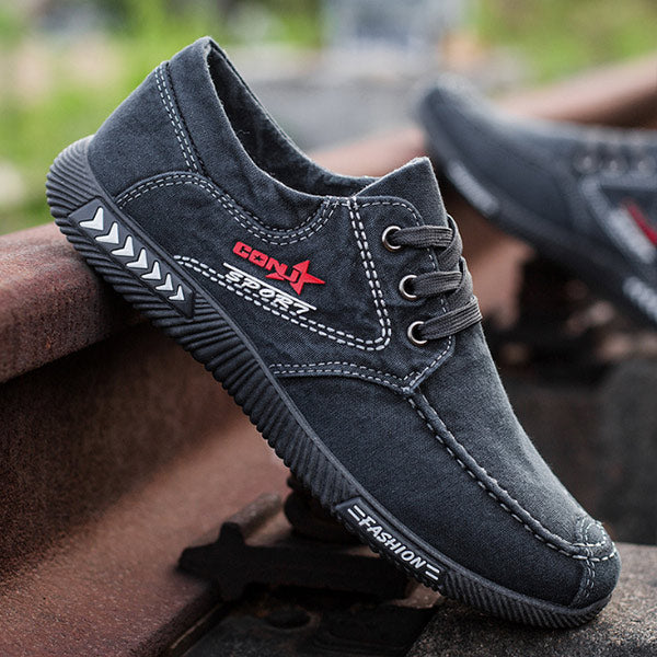 Zapatos casuales de lona para hombre