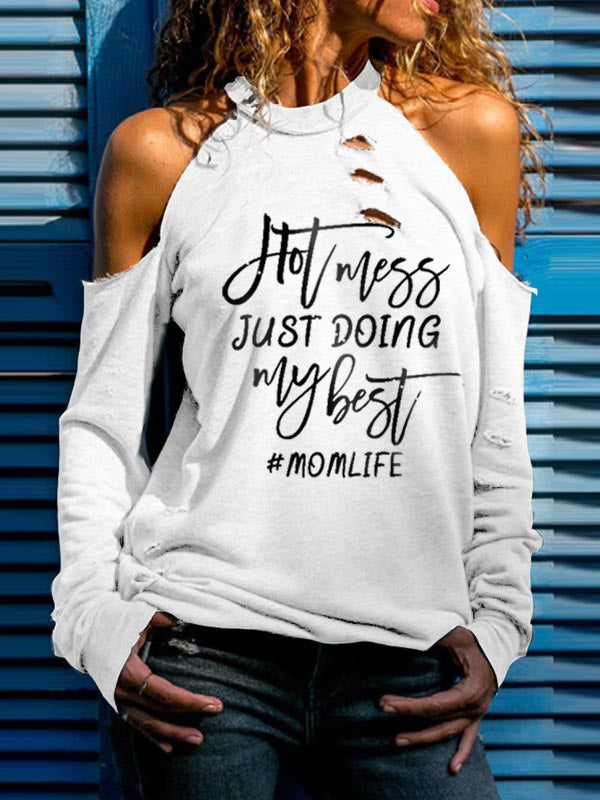 Un desastre para las mujeres que actualmente están cargando mi hombro con la carta de vida de mi mejor madre.