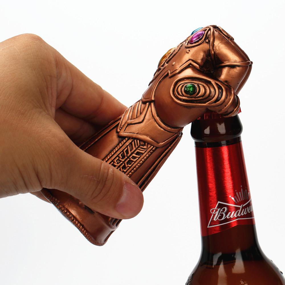 Marvel Thanos glove opener for beer bottle