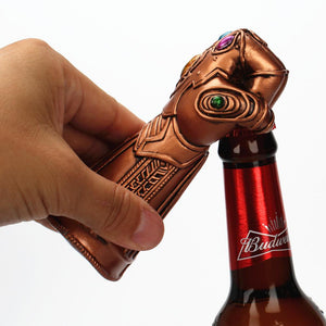 Marvel Thanos glove opener for beer bottle