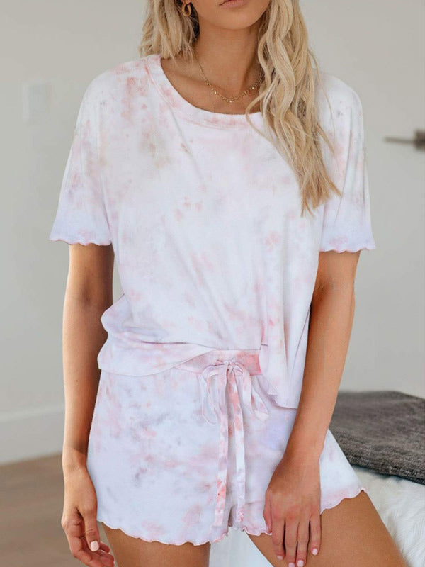 Kurzärmelige Shorts, Pyjamas, Anzüge und Haushaltskleidung für Frauen