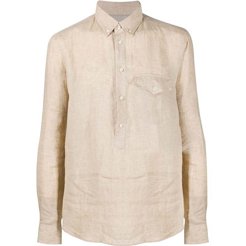 Camisa casual, ligera, ultra suave, de manga larga y ecológica.