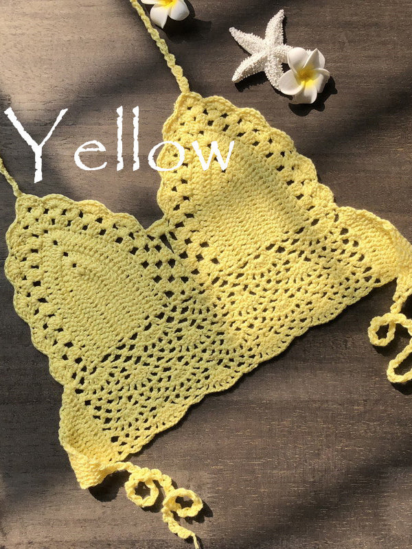 Bikinis de crochet sexy para mujer