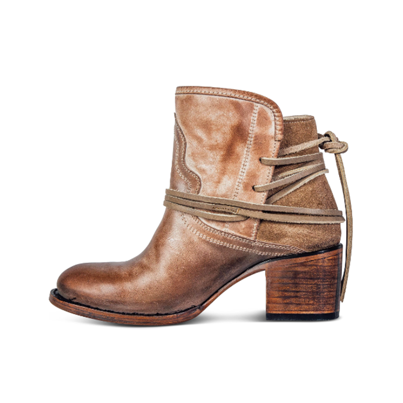 Zapatos retrospectivos para mujer con encaje