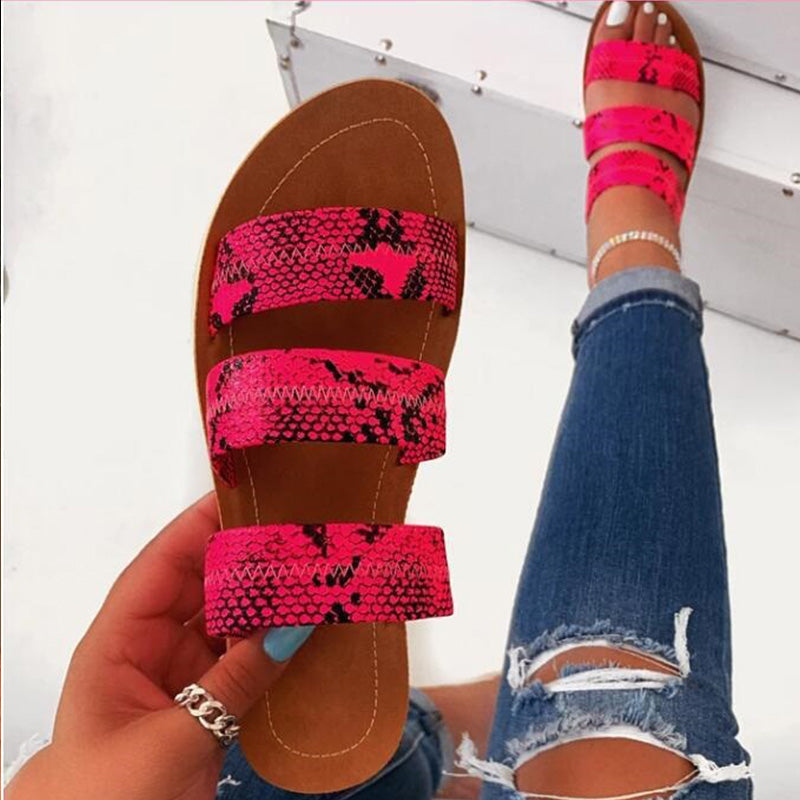 Flache Flip-Flops für Damen
