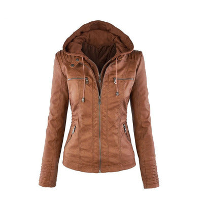 New Arrival Plus Size Women Fashion Autumn Winter Coat Jacket Long Sleeve Zipper
