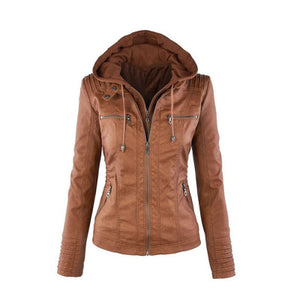 New Arrival Plus Size Women Fashion Autumn Winter Coat Jacket Long Sleeve Zipper