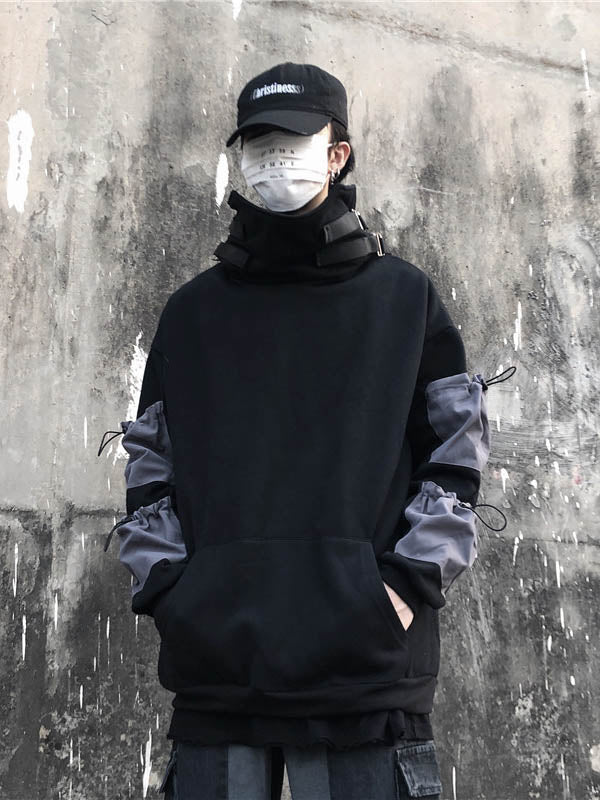 Jersey de hombre con un bloque de color de varios bolsillos.