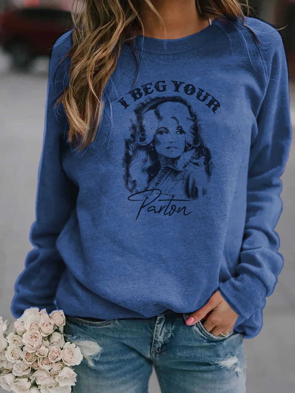 Damas, por favor, su suéter Parton Cosy