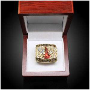 NFC 2016 Atlanta Falcons Championship Ring Holzkiste